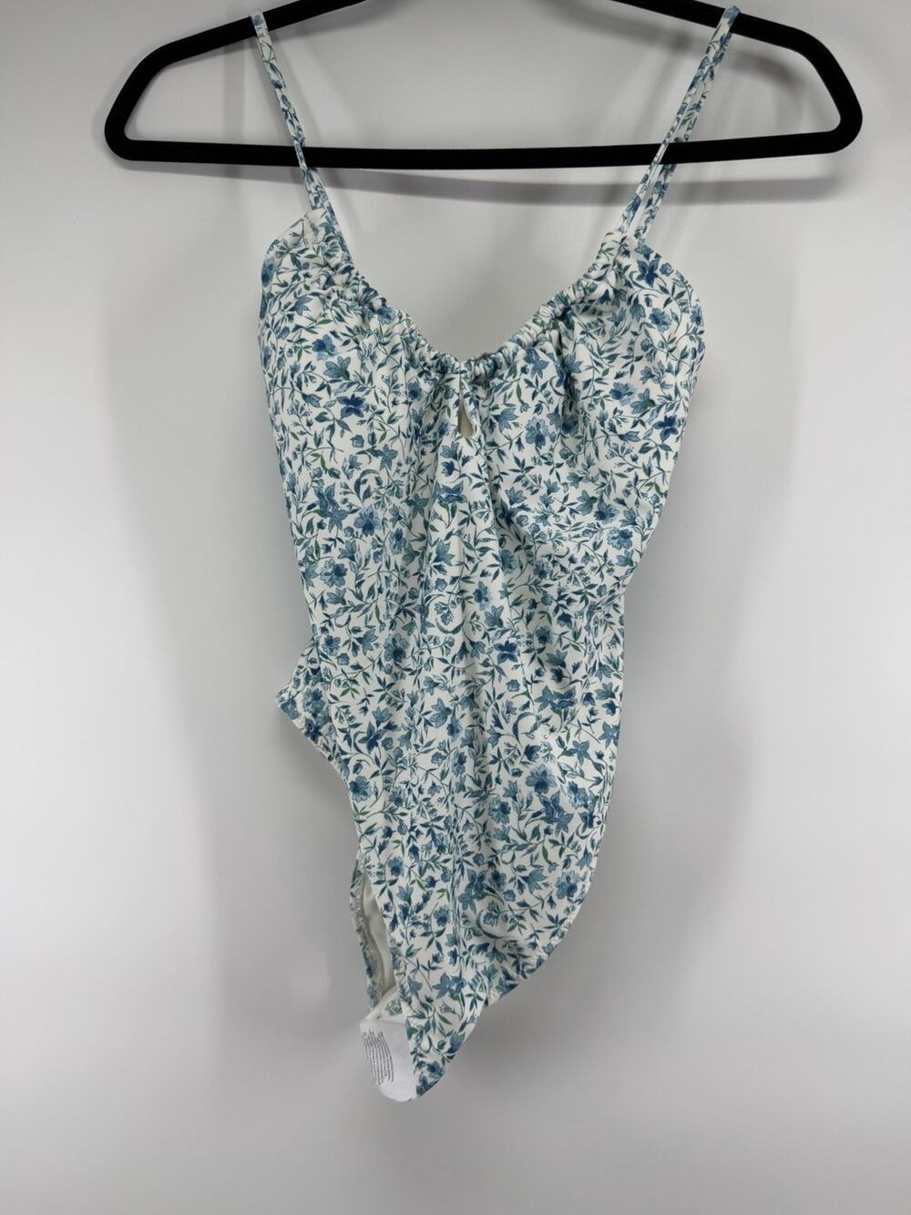 H&M PADDED-CUP HIGH-LEG SWIMSUIT Small NWT